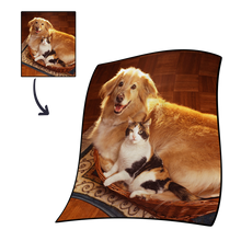 Custom Photo Blanket Personalized Pets Photo Fleece Blanket